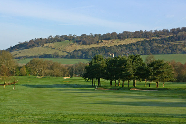 View towards Box Hill in Surrey 